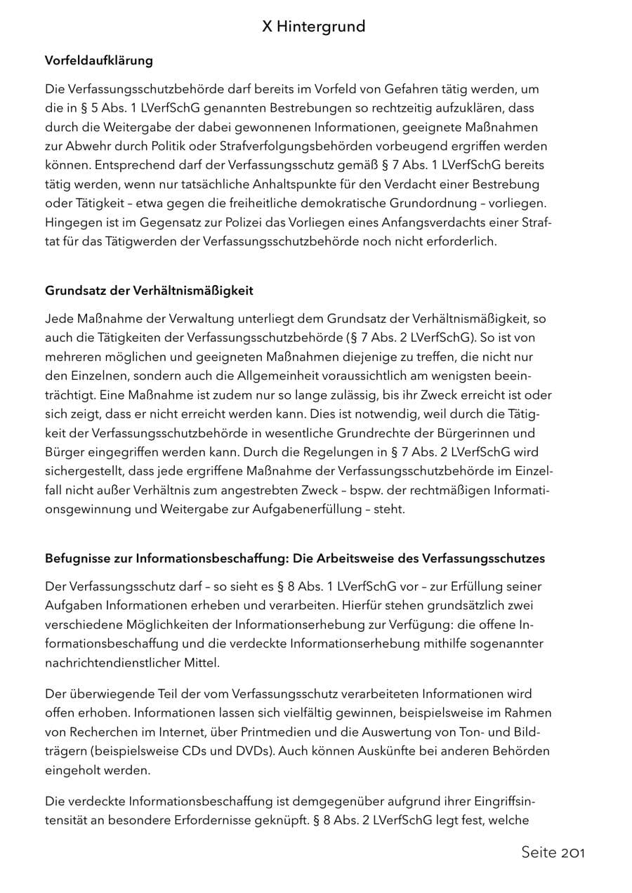 Seite 217 des Verfassungsschutzbericht 2025 Schleswig-Holstein