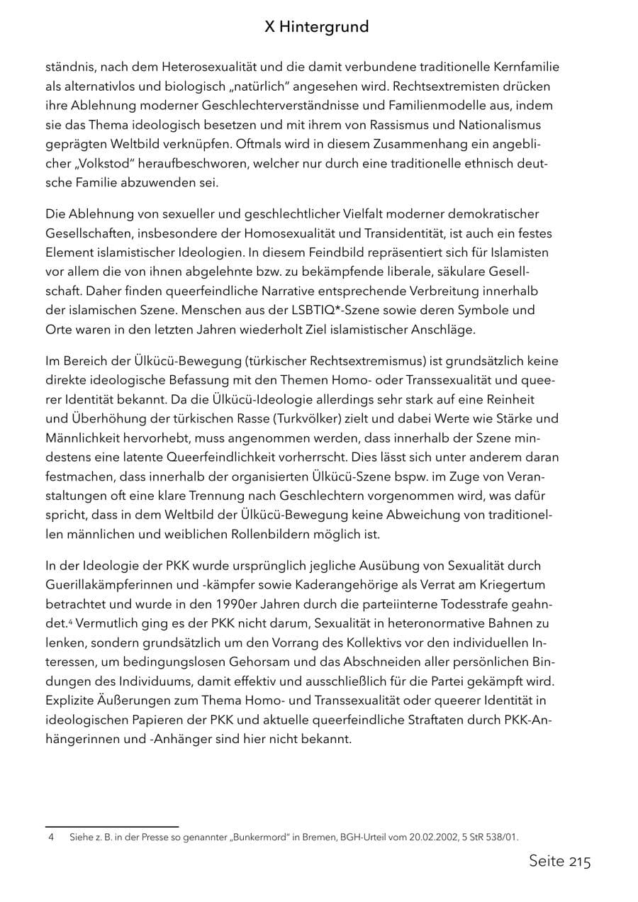 Seite 231 des Verfassungsschutzbericht 2025 Schleswig-Holstein