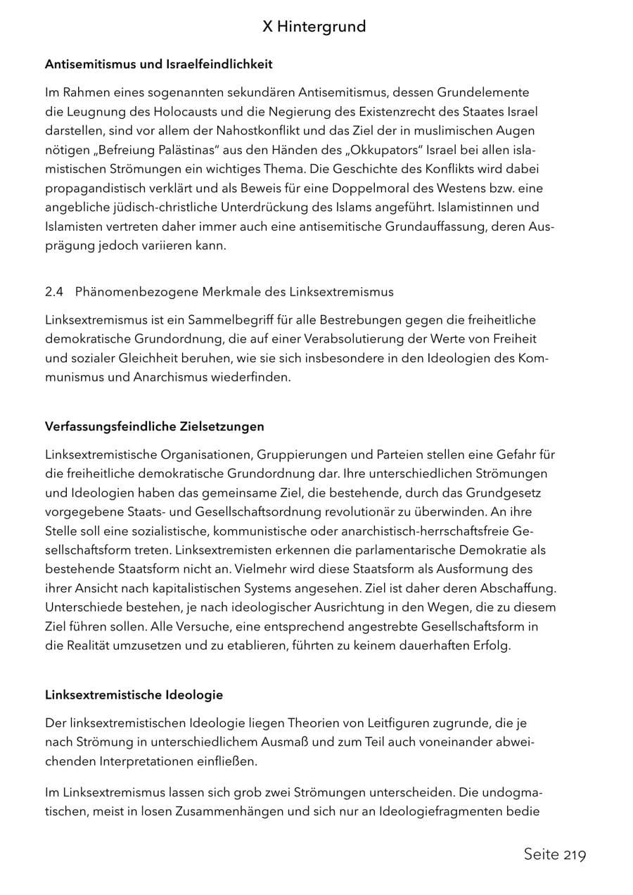 Seite 235 des Verfassungsschutzbericht 2025 Schleswig-Holstein