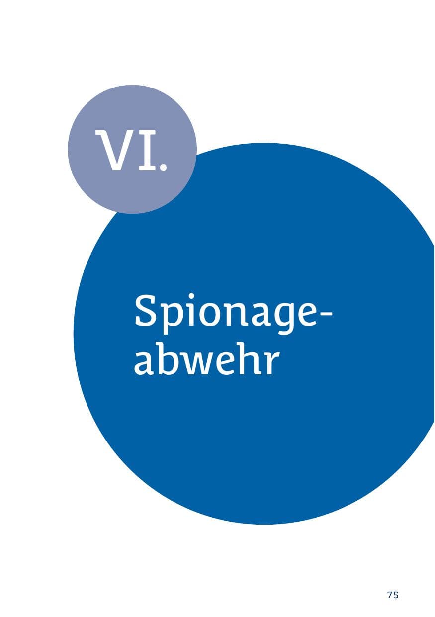 Seite 75 des Verfassungsschutzbericht 2019 Saarland