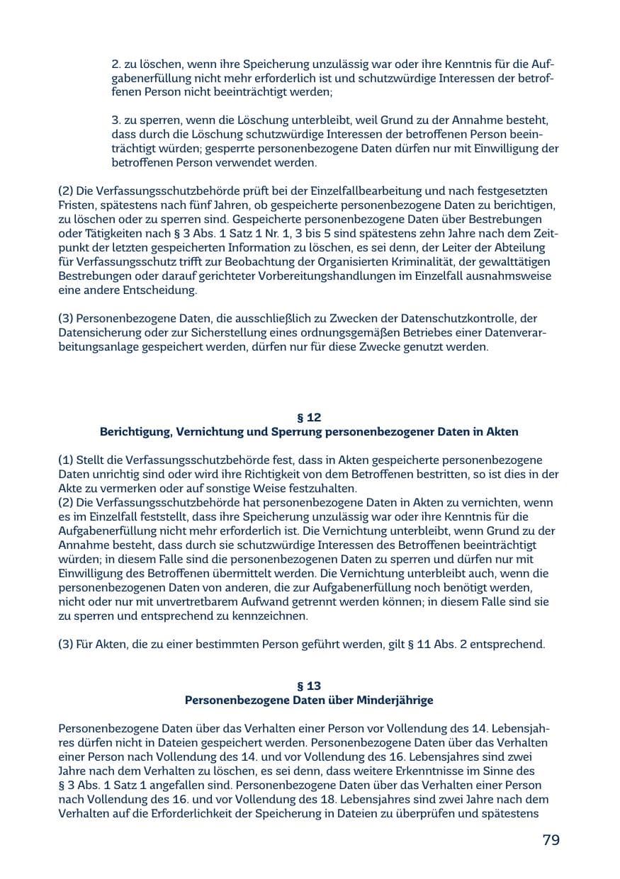 Seite 81 des Verfassungsschutzbericht 2020 Saarland
