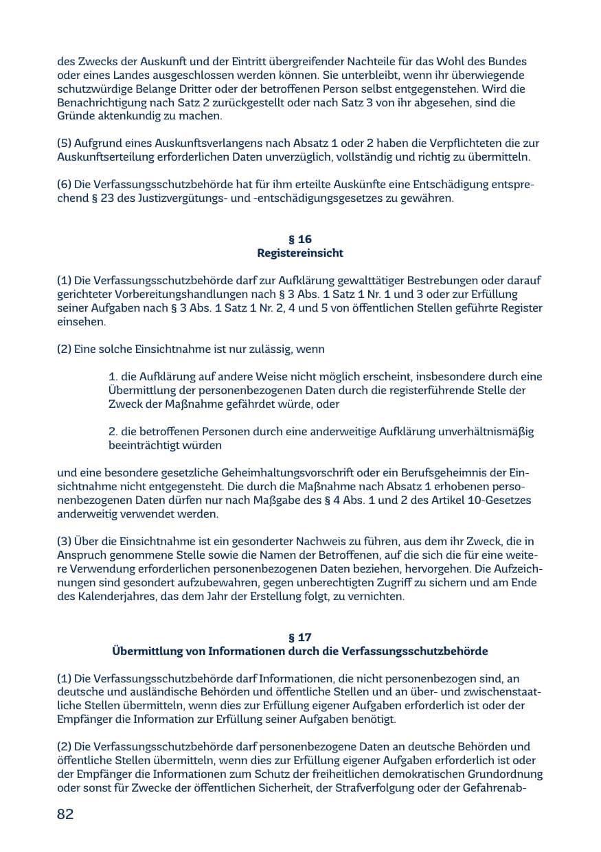 Seite 84 des Verfassungsschutzbericht 2020 Saarland