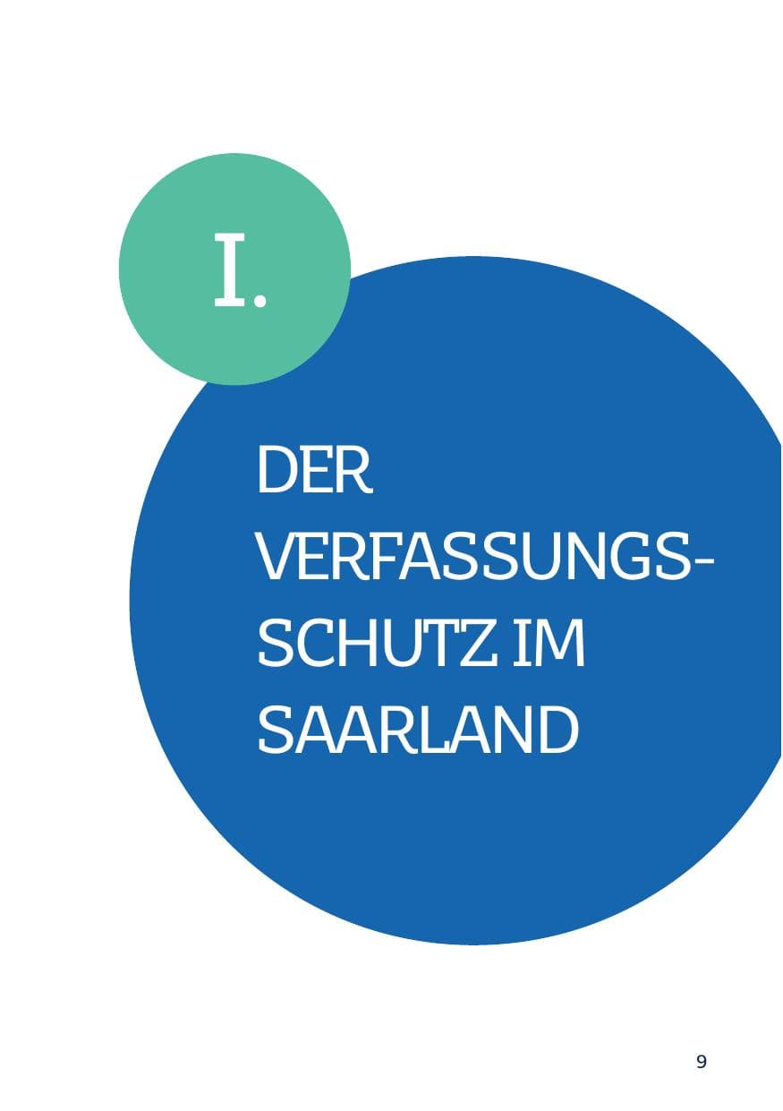 Seite 11 des Verfassungsschutzbericht 2021 Saarland