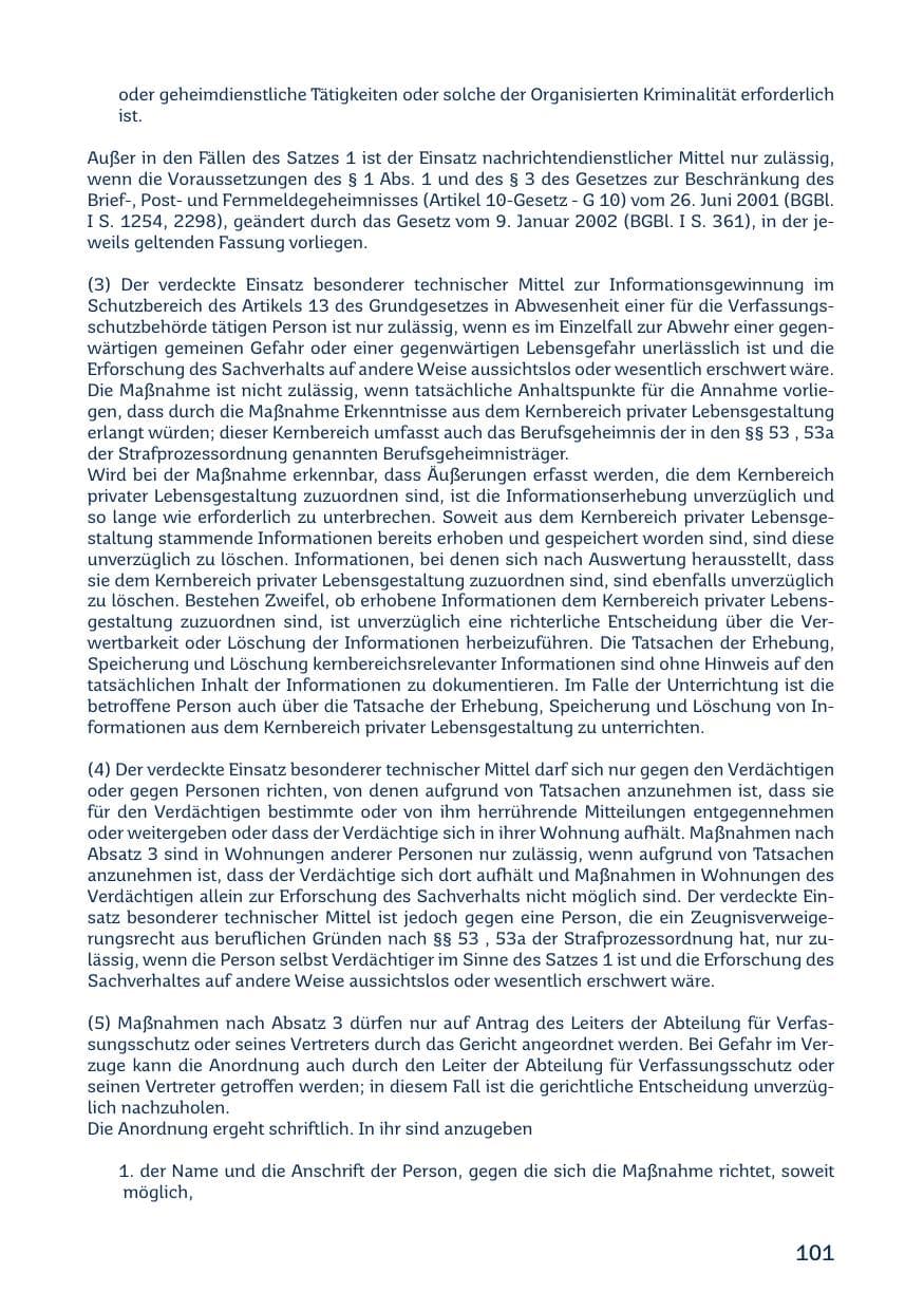 Seite 103 des Verfassungsschutzbericht 2021 Saarland