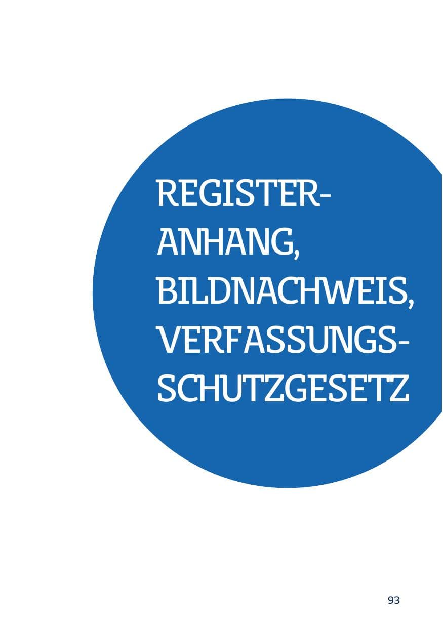 Seite 95 des Verfassungsschutzbericht 2021 Saarland