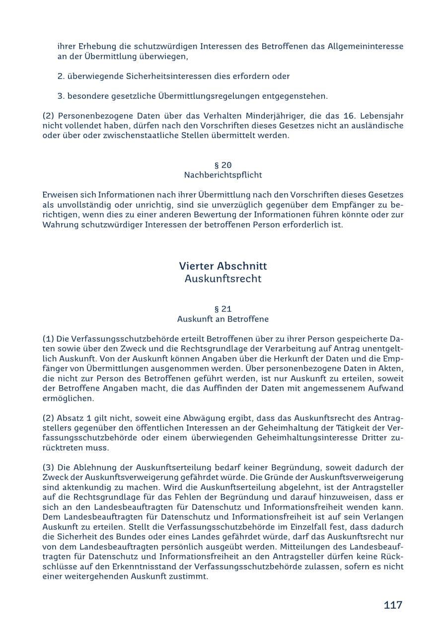 Seite 117 des Verfassungsschutzbericht 2022 Saarland