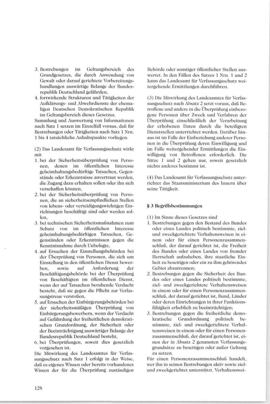 Seite 123 des Verfassungsschutzbericht 1995 Sachsen