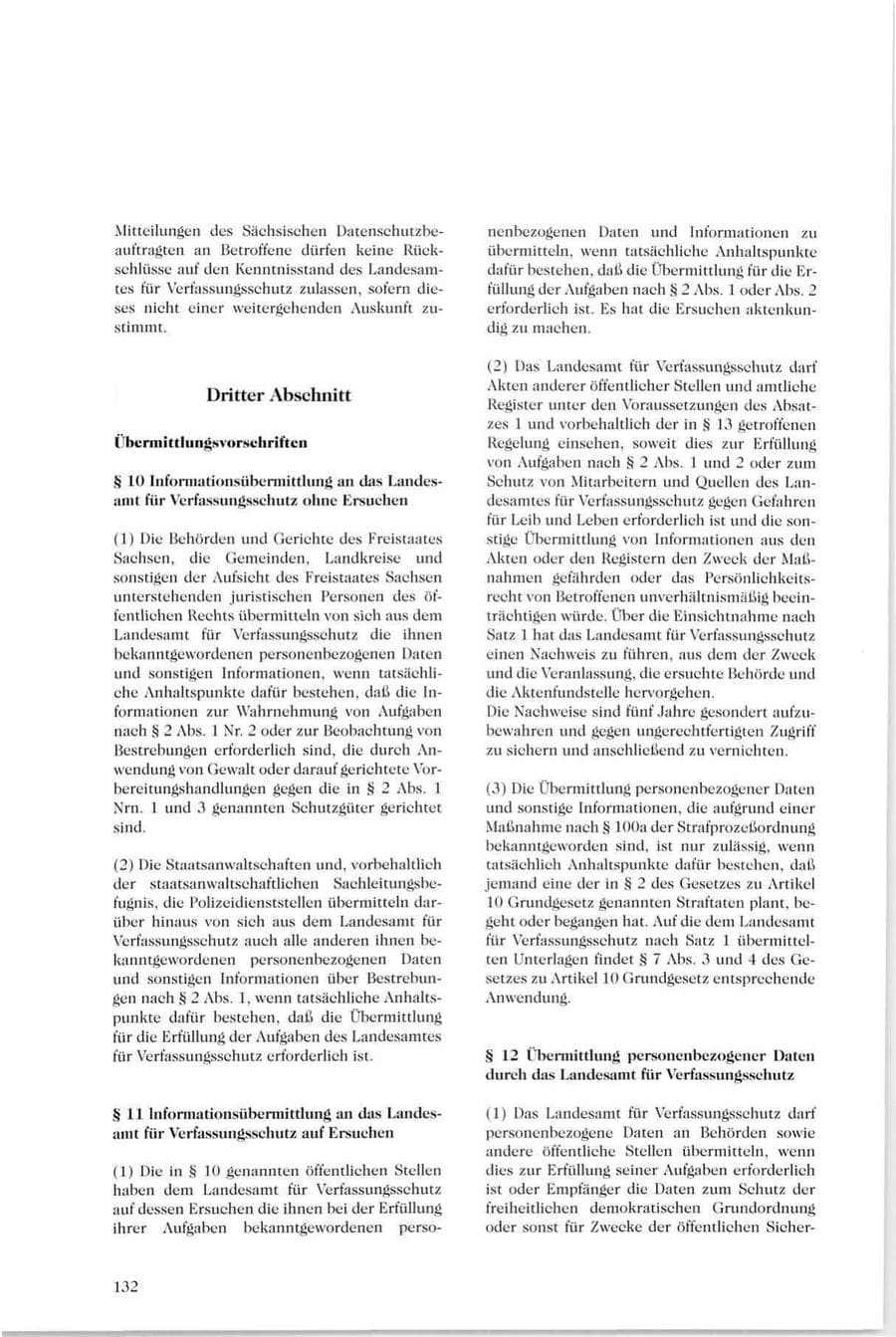 Seite 127 des Verfassungsschutzbericht 1995 Sachsen