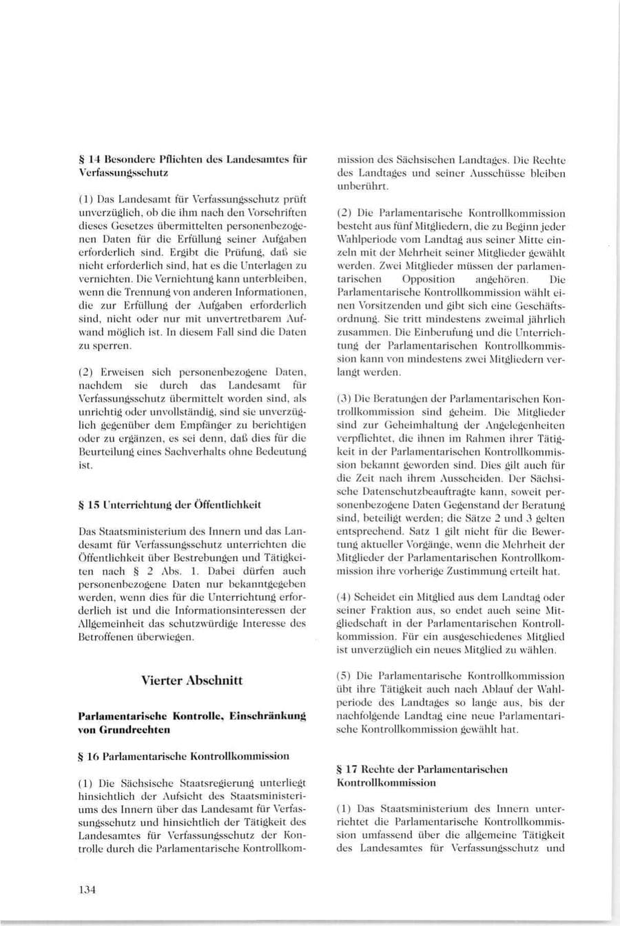 Seite 129 des Verfassungsschutzbericht 1995 Sachsen