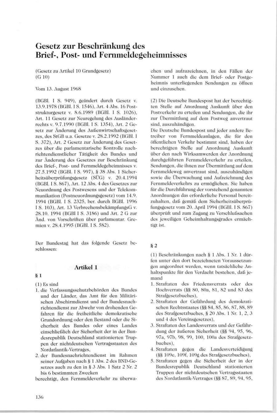 Seite 131 des Verfassungsschutzbericht 1995 Sachsen