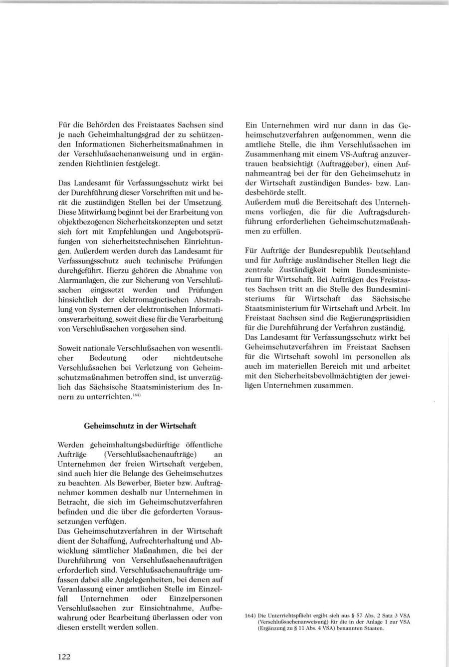 Seite 123 des Verfassungsschutzbericht 1996 Sachsen