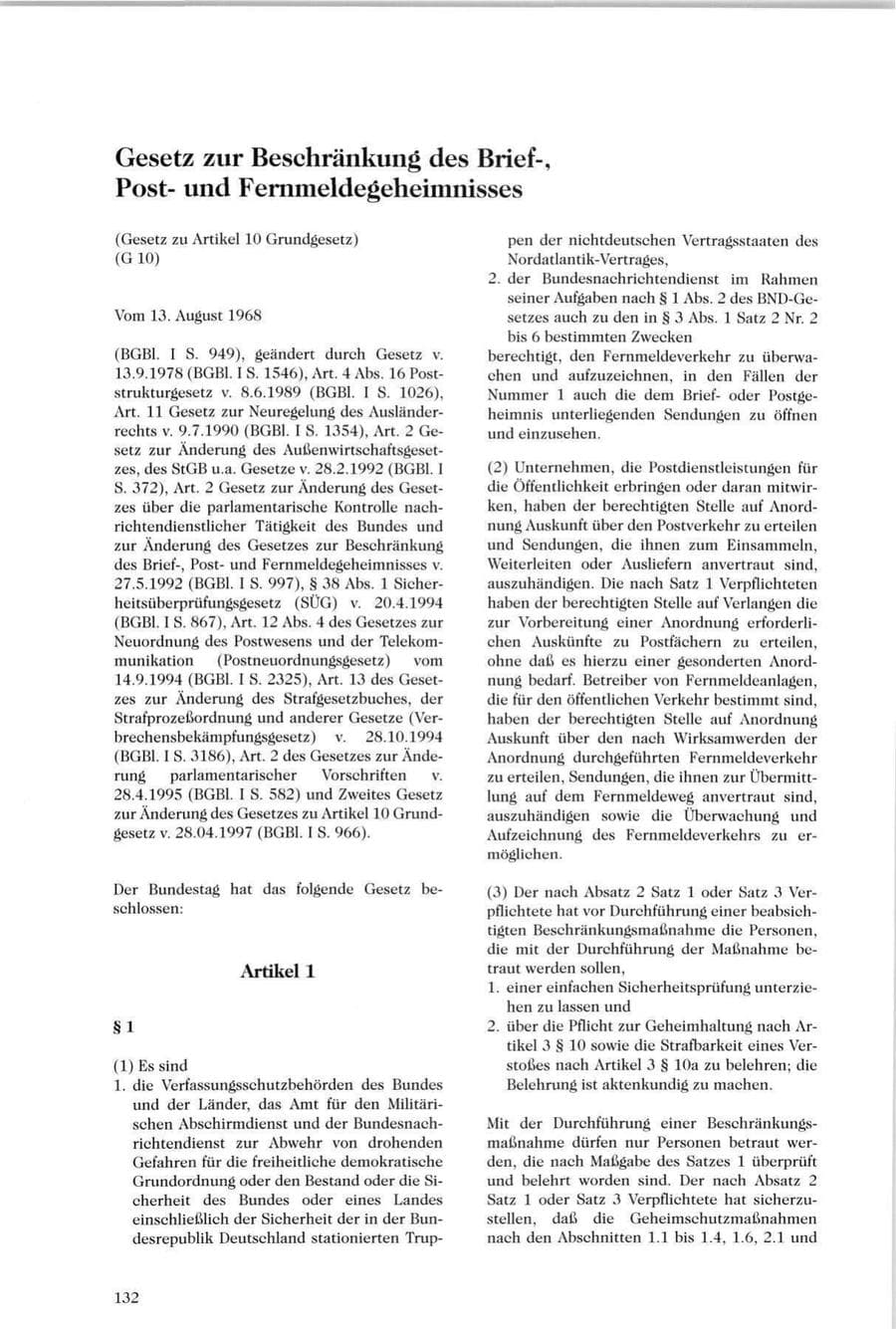 Seite 133 des Verfassungsschutzbericht 1996 Sachsen