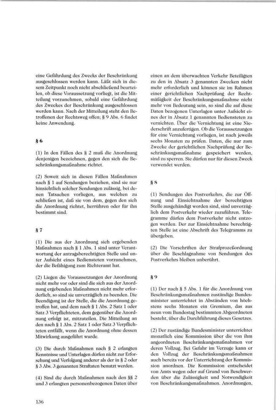 Seite 137 des Verfassungsschutzbericht 1996 Sachsen