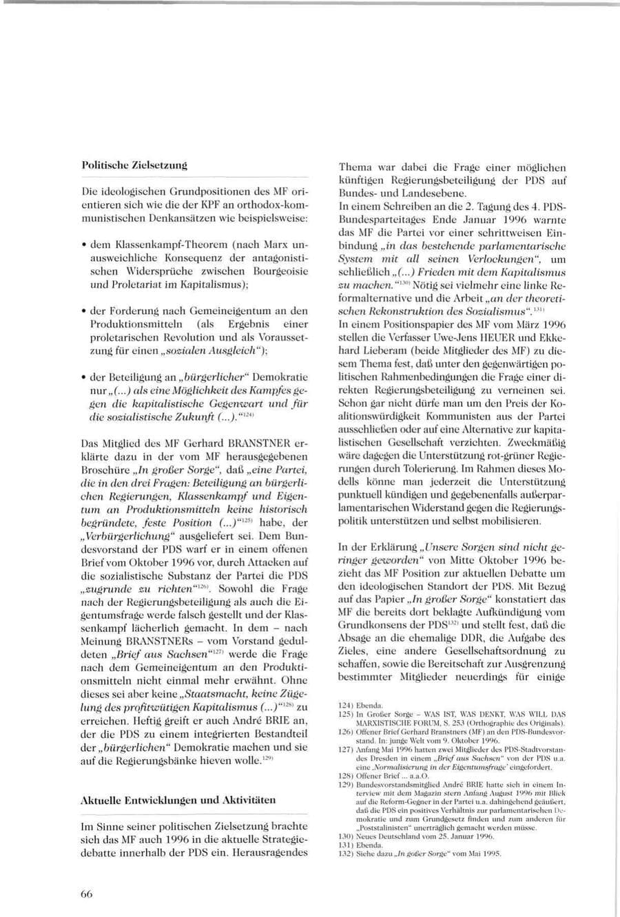 Seite 67 des Verfassungsschutzbericht 1996 Sachsen
