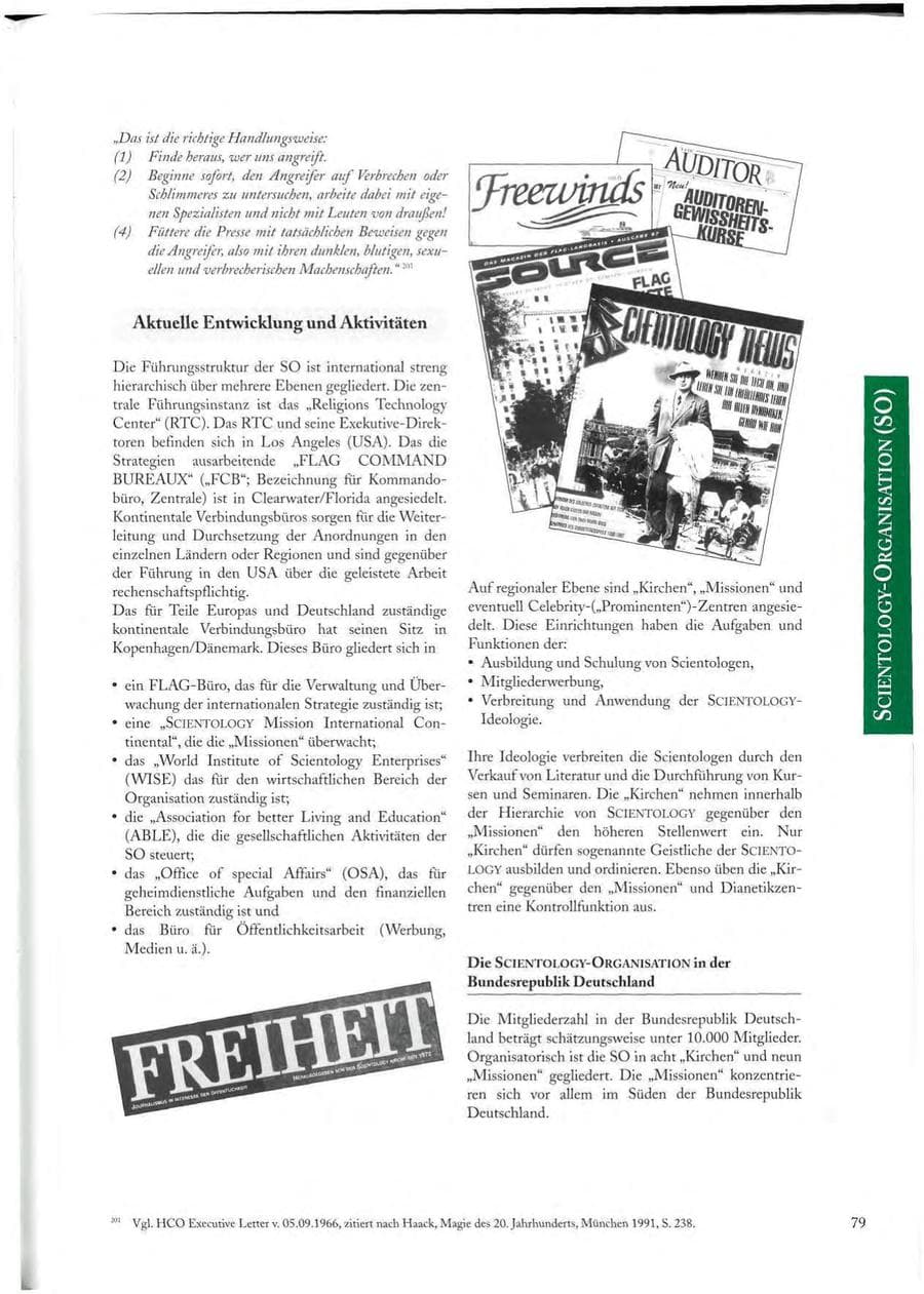 Seite 79 des Verfassungsschutzbericht 1997 Sachsen