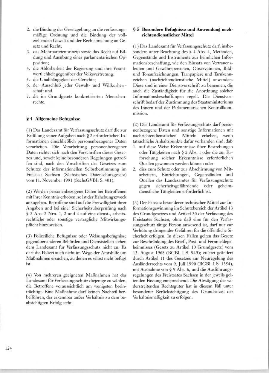 Seite 119 des Verfassungsschutzbericht 1998 Sachsen