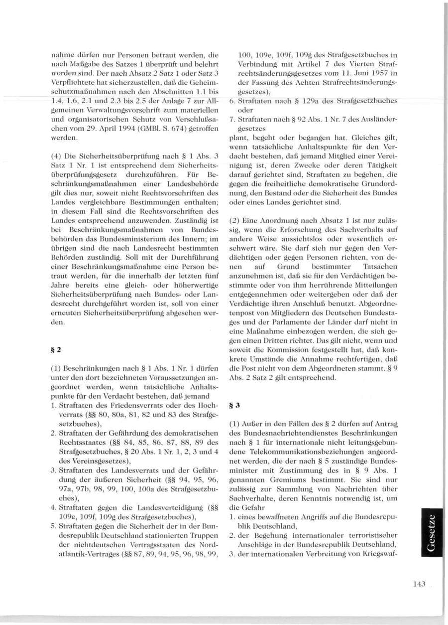 Seite 145 des Verfassungsschutzbericht 1999 Sachsen