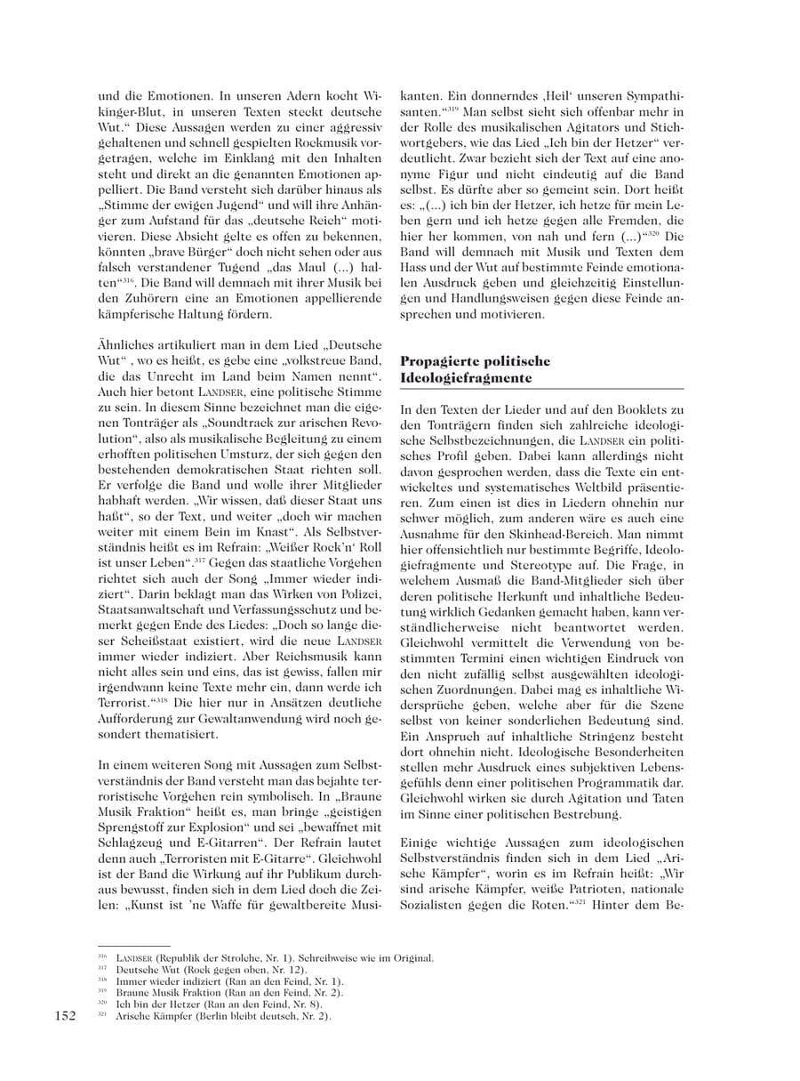 Seite 154 des Verfassungsschutzbericht 2001 Sachsen