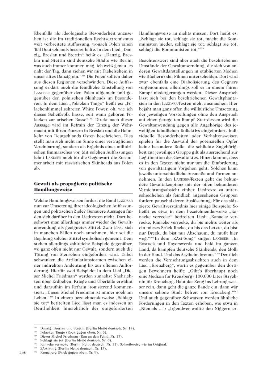 Seite 158 des Verfassungsschutzbericht 2001 Sachsen