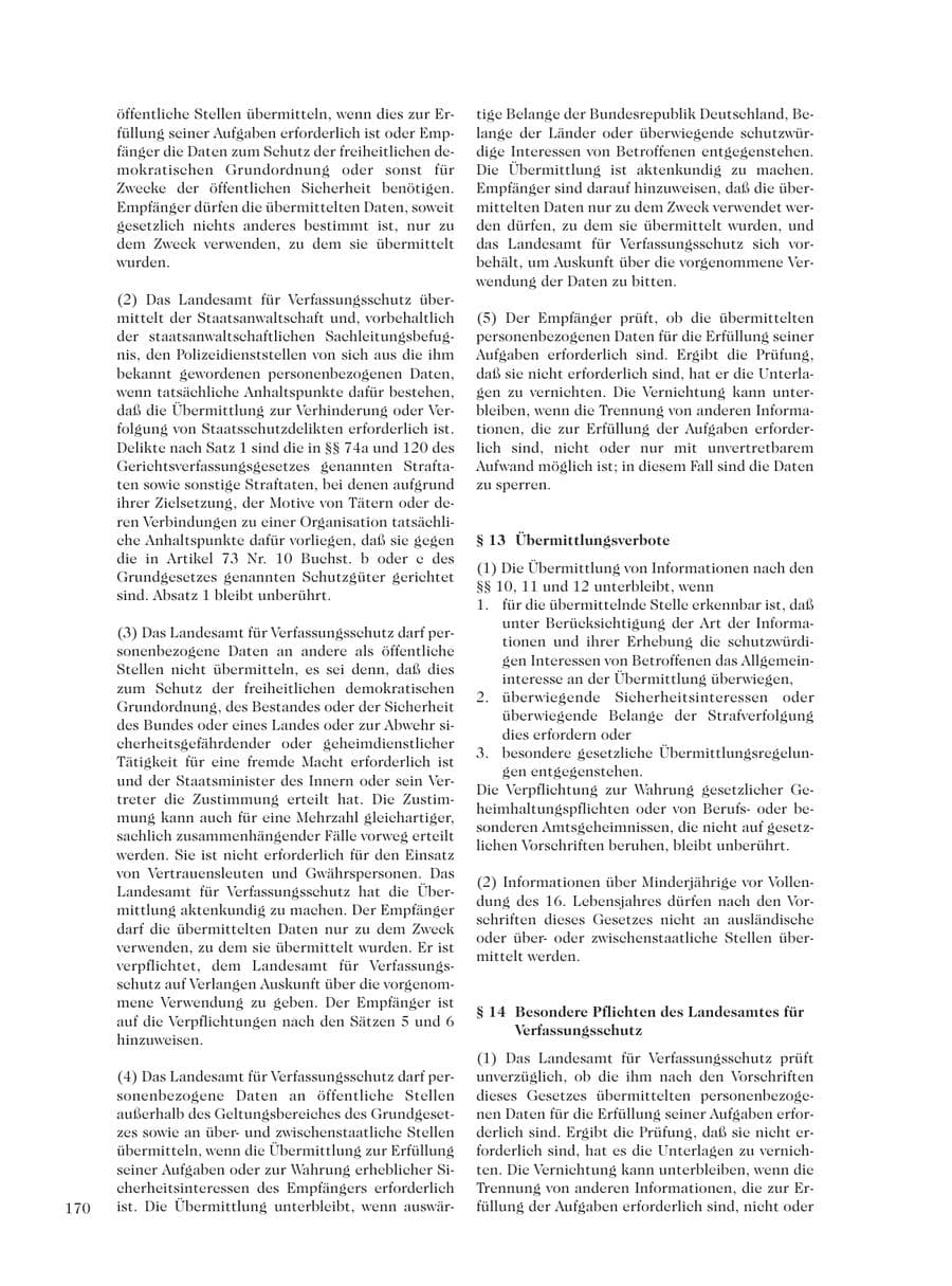 Seite 172 des Verfassungsschutzbericht 2001 Sachsen