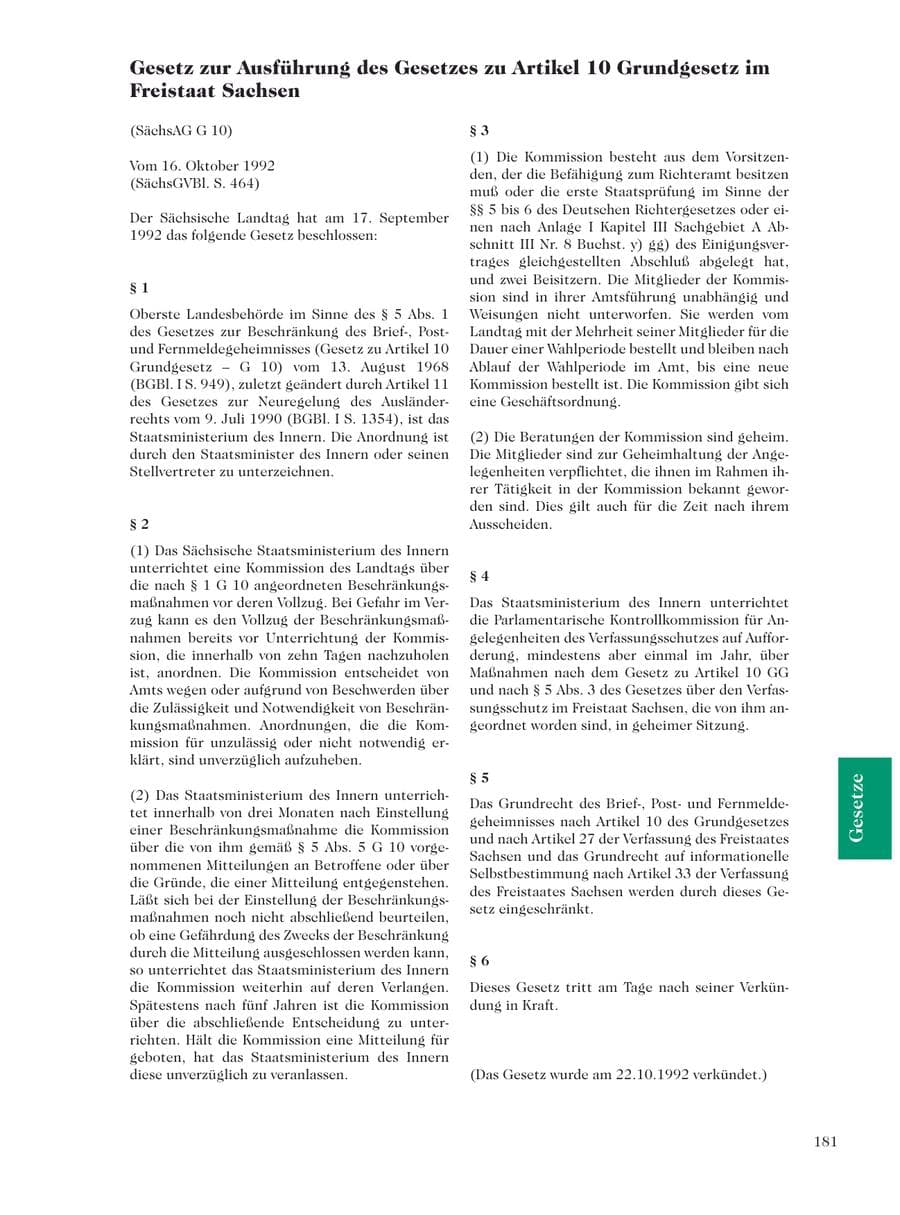 Seite 183 des Verfassungsschutzbericht 2001 Sachsen