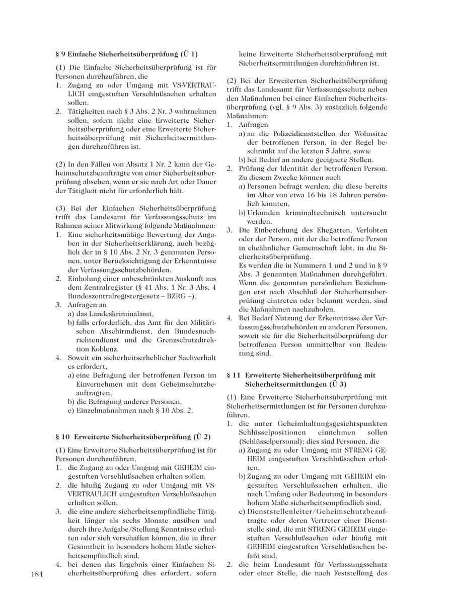 Seite 186 des Verfassungsschutzbericht 2001 Sachsen