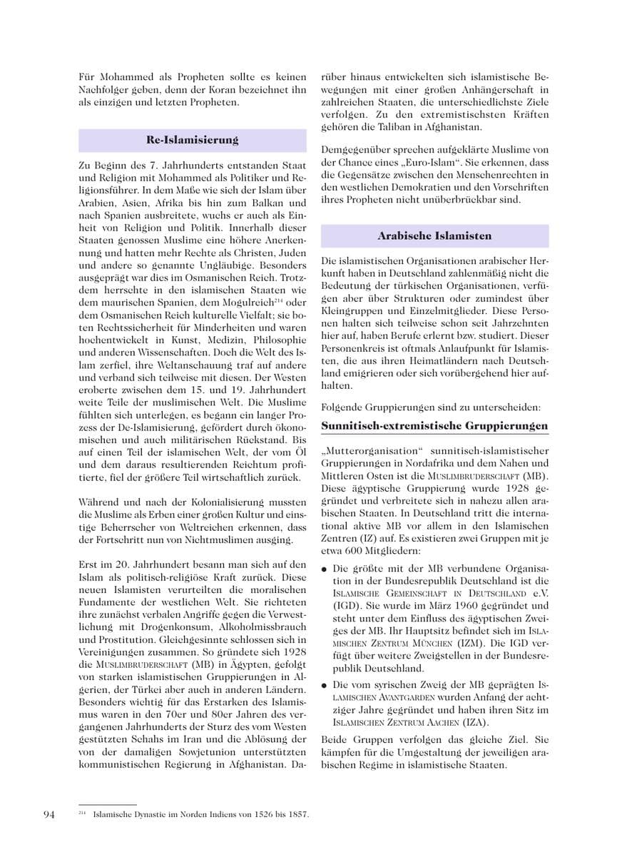 Seite 96 des Verfassungsschutzbericht 2001 Sachsen