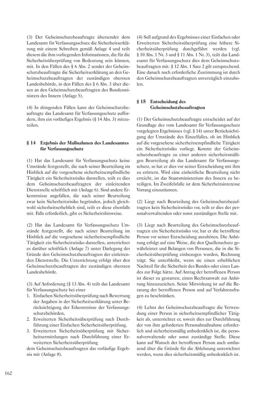 Seite 164 des Verfassungsschutzbericht 2002 Sachsen
