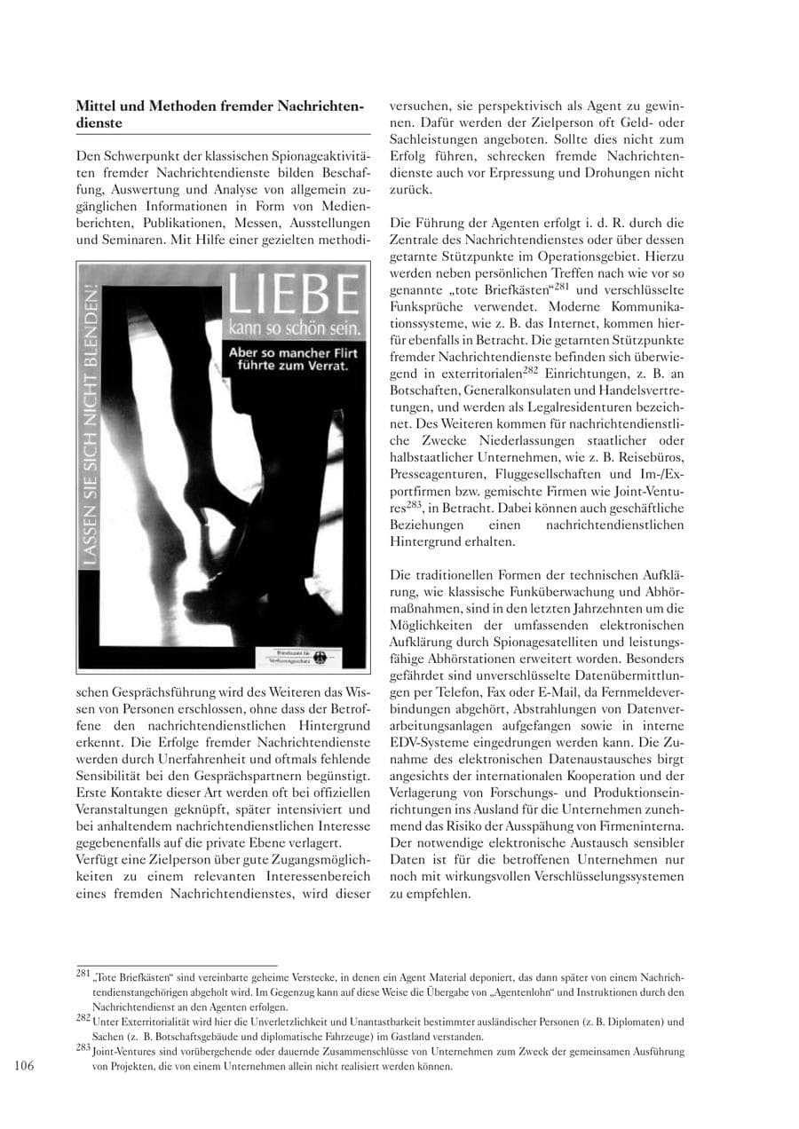 Seite 107 des Verfassungsschutzbericht 2003 Sachsen
