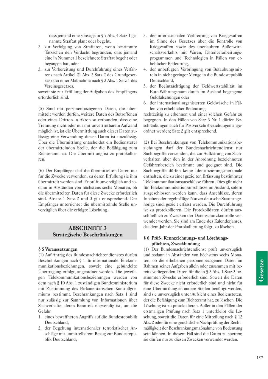 Seite 157 des Verfassungsschutzbericht 2003 Sachsen