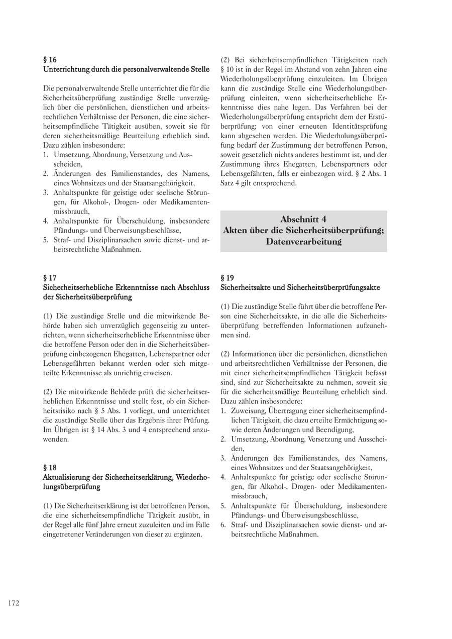 Seite 172 des Verfassungsschutzbericht 2003 Sachsen