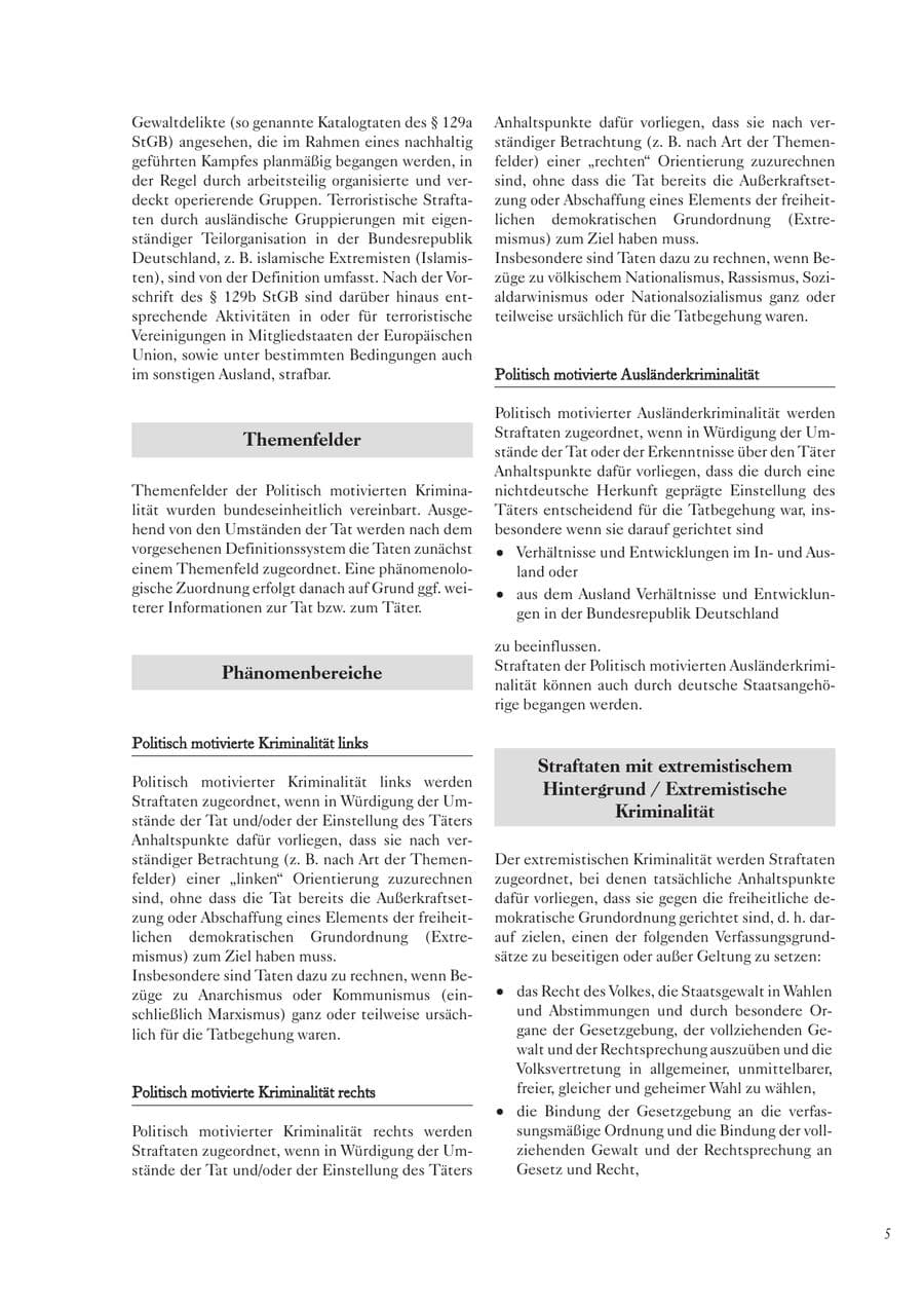 Seite 7 des Verfassungsschutzbericht 2003 Sachsen