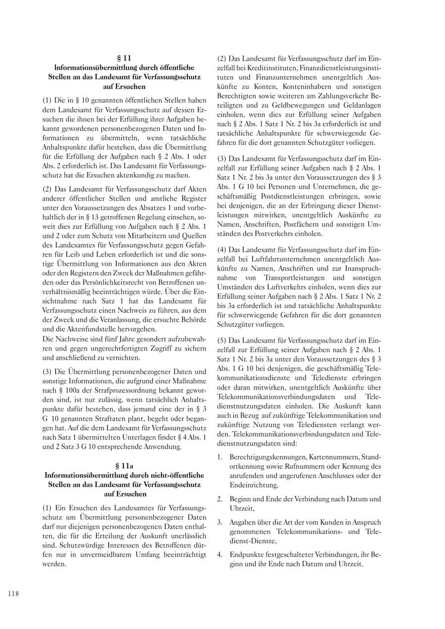 Seite 120 des Verfassungsschutzbericht 2004 Sachsen