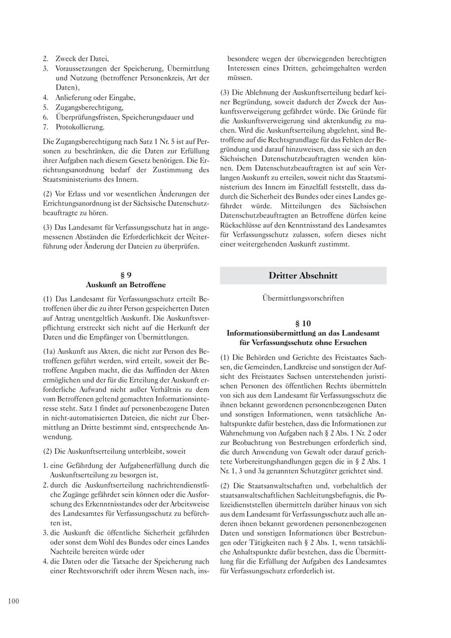 Seite 102 des Verfassungsschutzbericht 2005 Sachsen