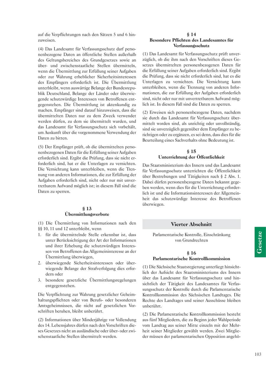 Seite 105 des Verfassungsschutzbericht 2005 Sachsen