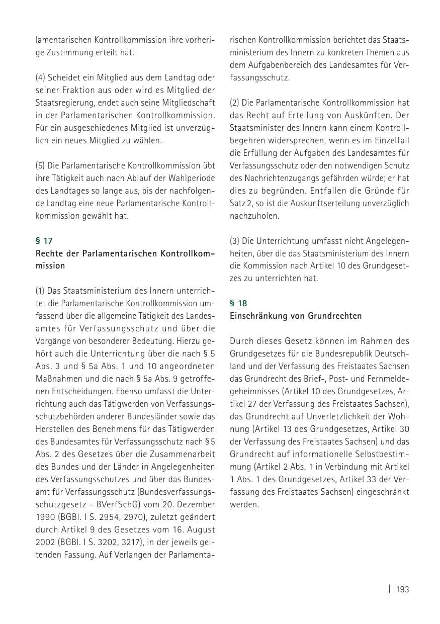 Seite 195 des Verfassungsschutzbericht 2011 Sachsen