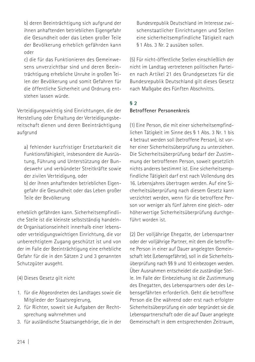 Seite 216 des Verfassungsschutzbericht 2011 Sachsen