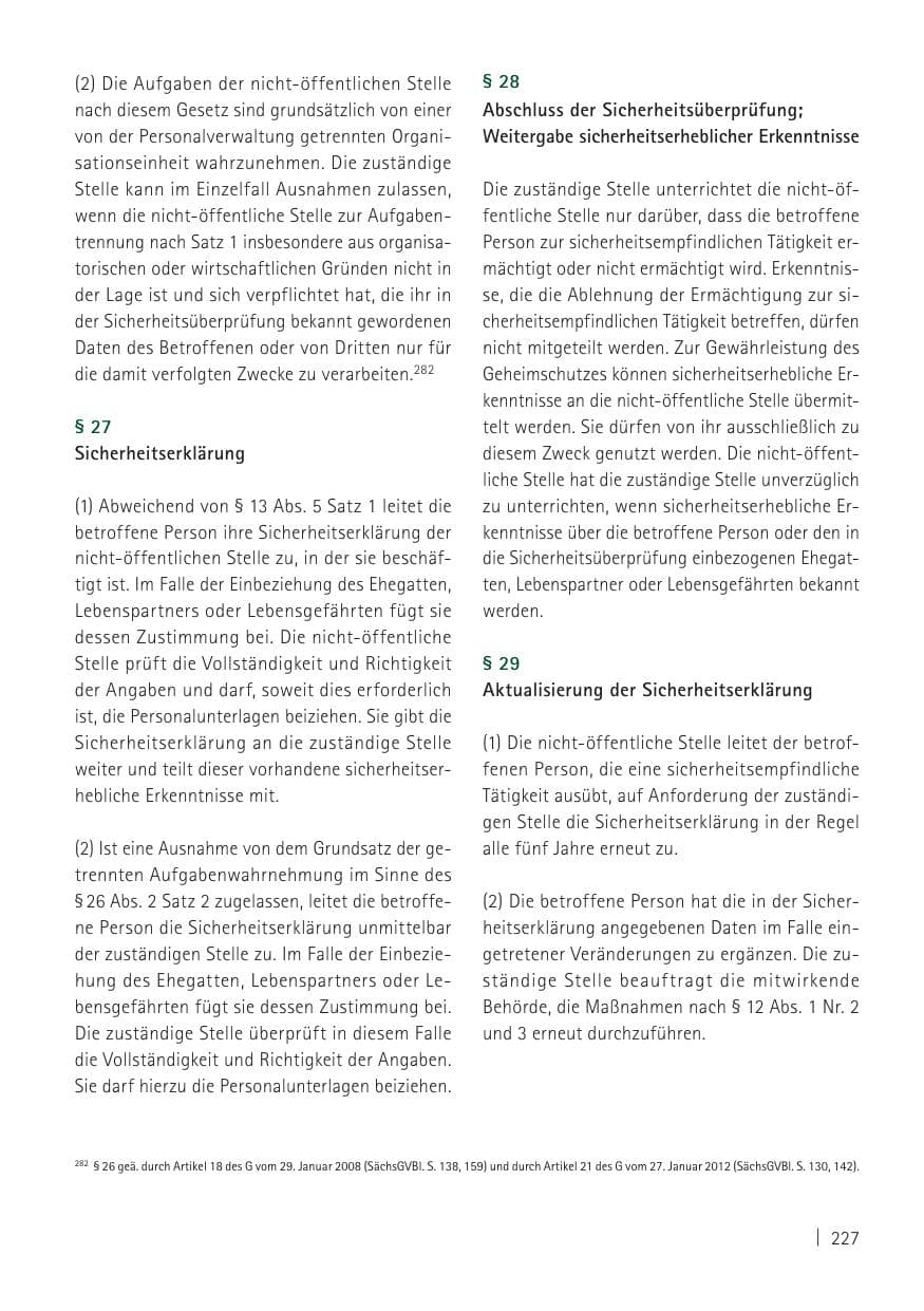 Seite 229 des Verfassungsschutzbericht 2011 Sachsen