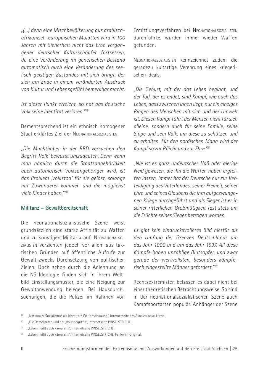 Seite 27 des Verfassungsschutzbericht 2012 Sachsen
