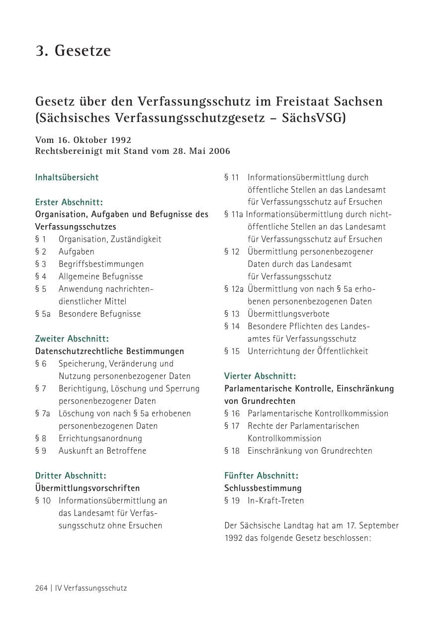 Seite 266 des Verfassungsschutzbericht 2012 Sachsen
