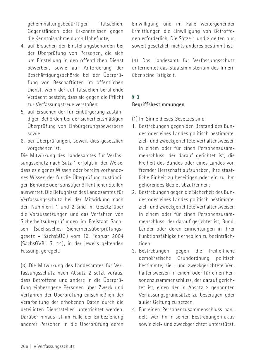Seite 268 des Verfassungsschutzbericht 2012 Sachsen