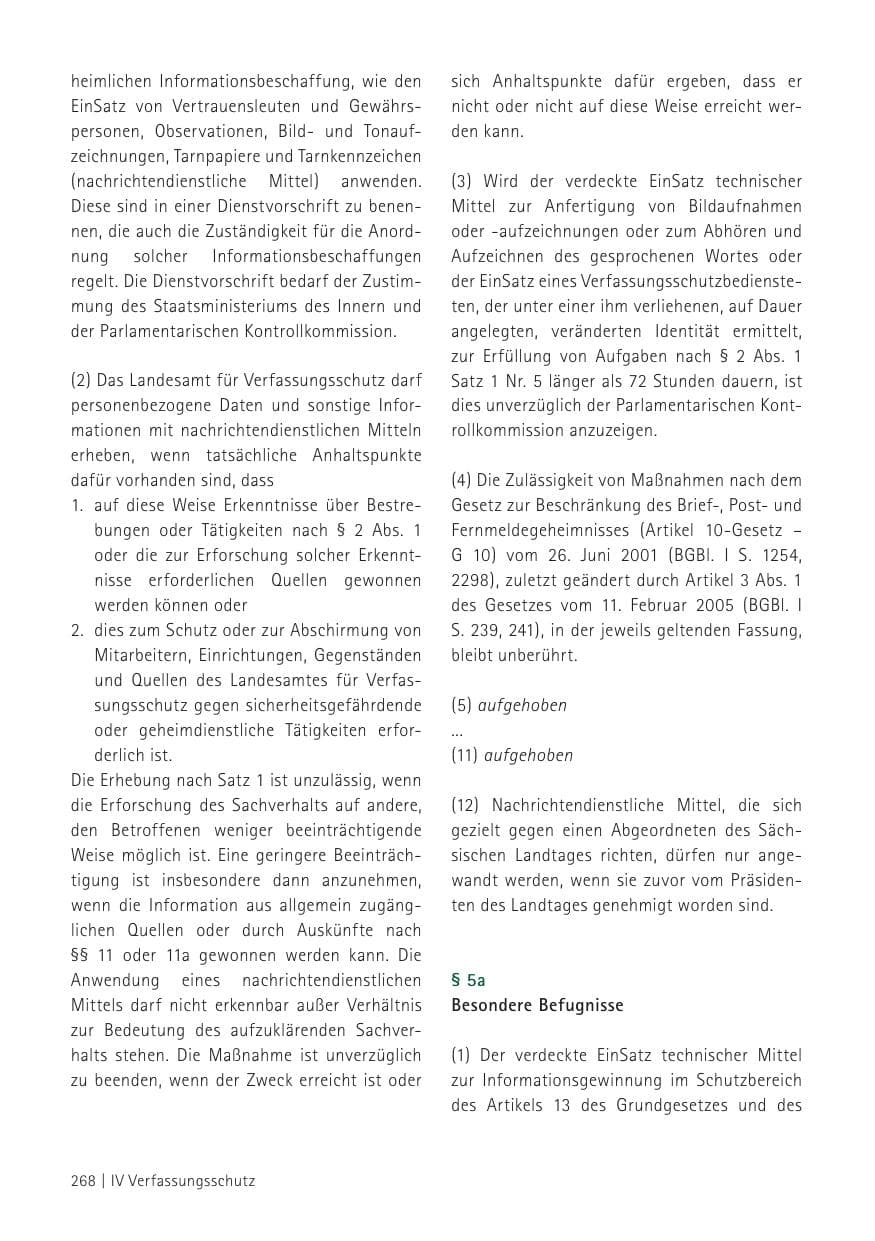 Seite 270 des Verfassungsschutzbericht 2012 Sachsen