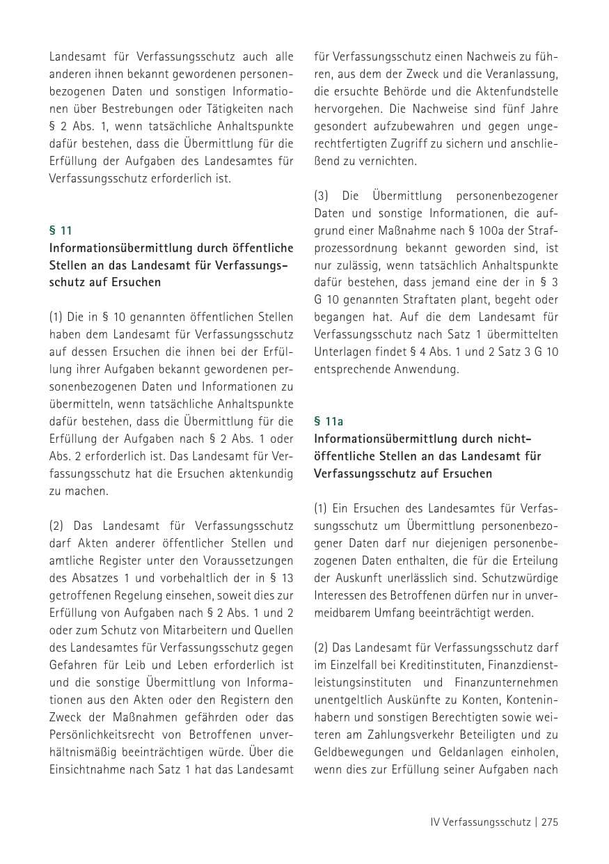 Seite 277 des Verfassungsschutzbericht 2012 Sachsen