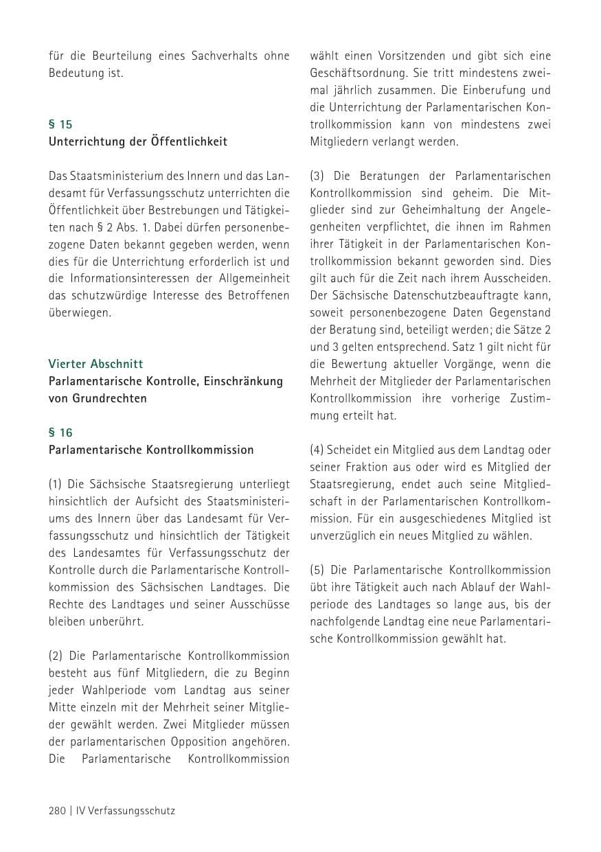 Seite 282 des Verfassungsschutzbericht 2012 Sachsen