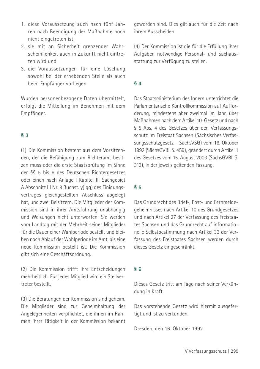 Seite 301 des Verfassungsschutzbericht 2012 Sachsen
