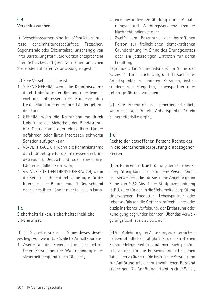 Seite 306 des Verfassungsschutzbericht 2012 Sachsen