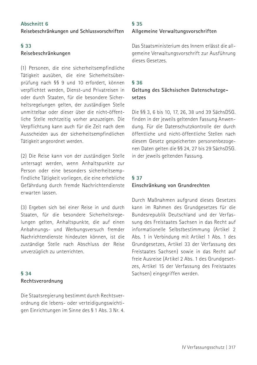 Seite 319 des Verfassungsschutzbericht 2012 Sachsen