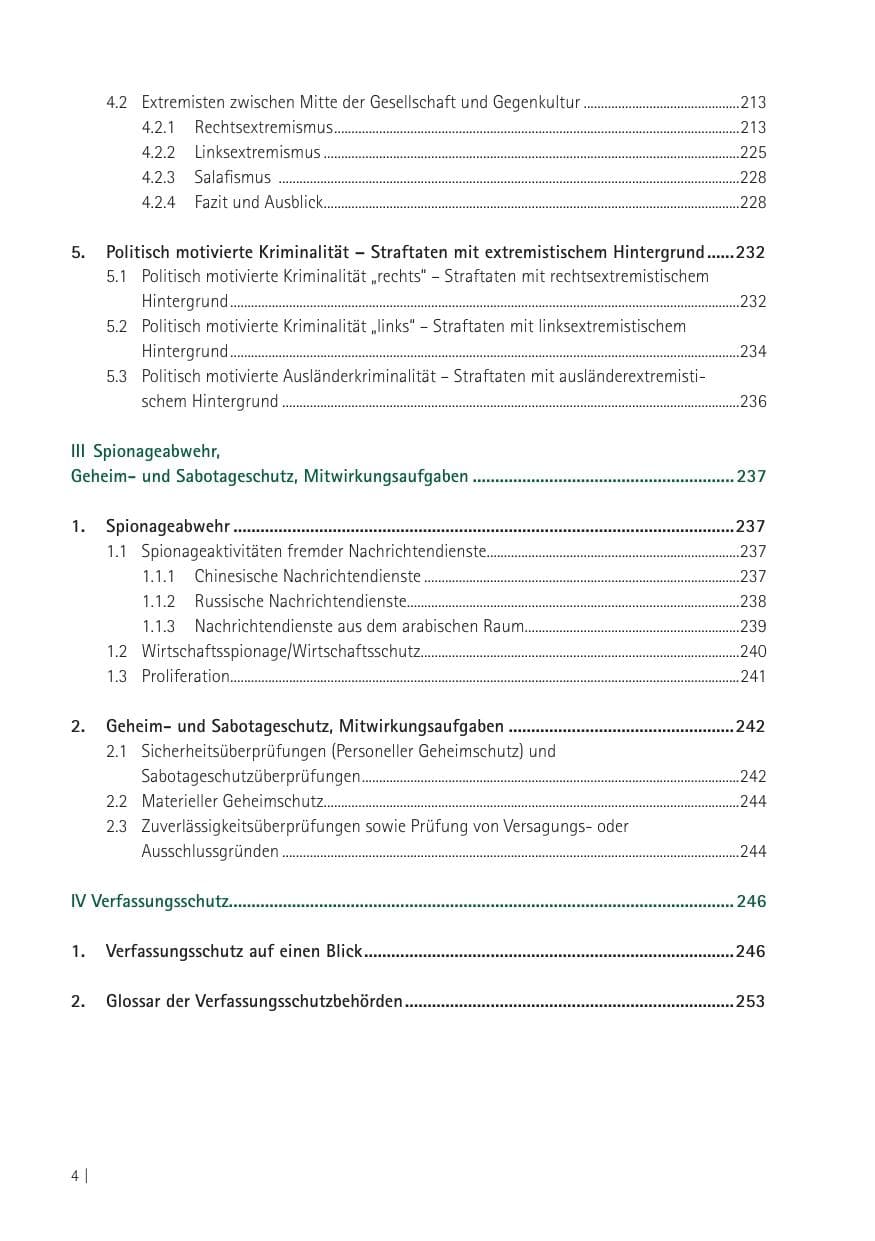 Seite 6 des Verfassungsschutzbericht 2012 Sachsen