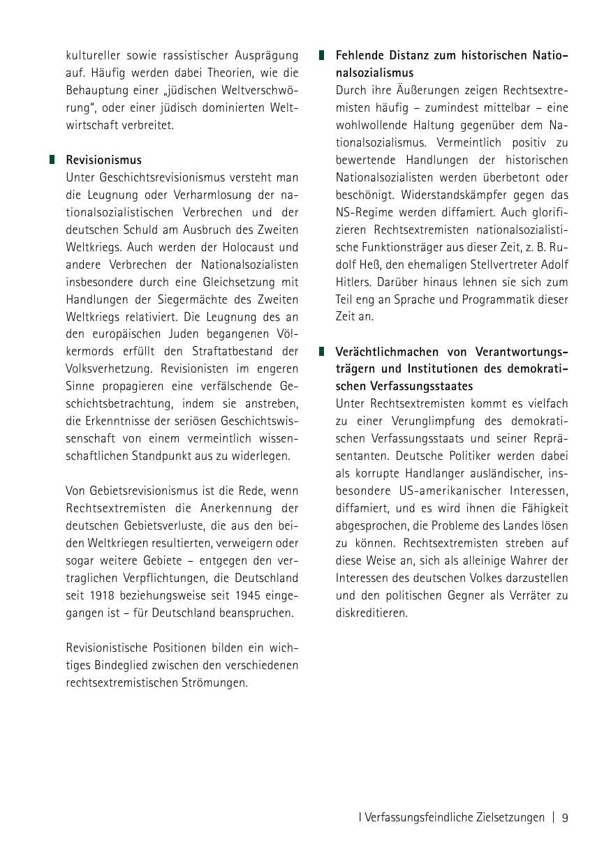 Seite 11 des Verfassungsschutzbericht 2013 Sachsen