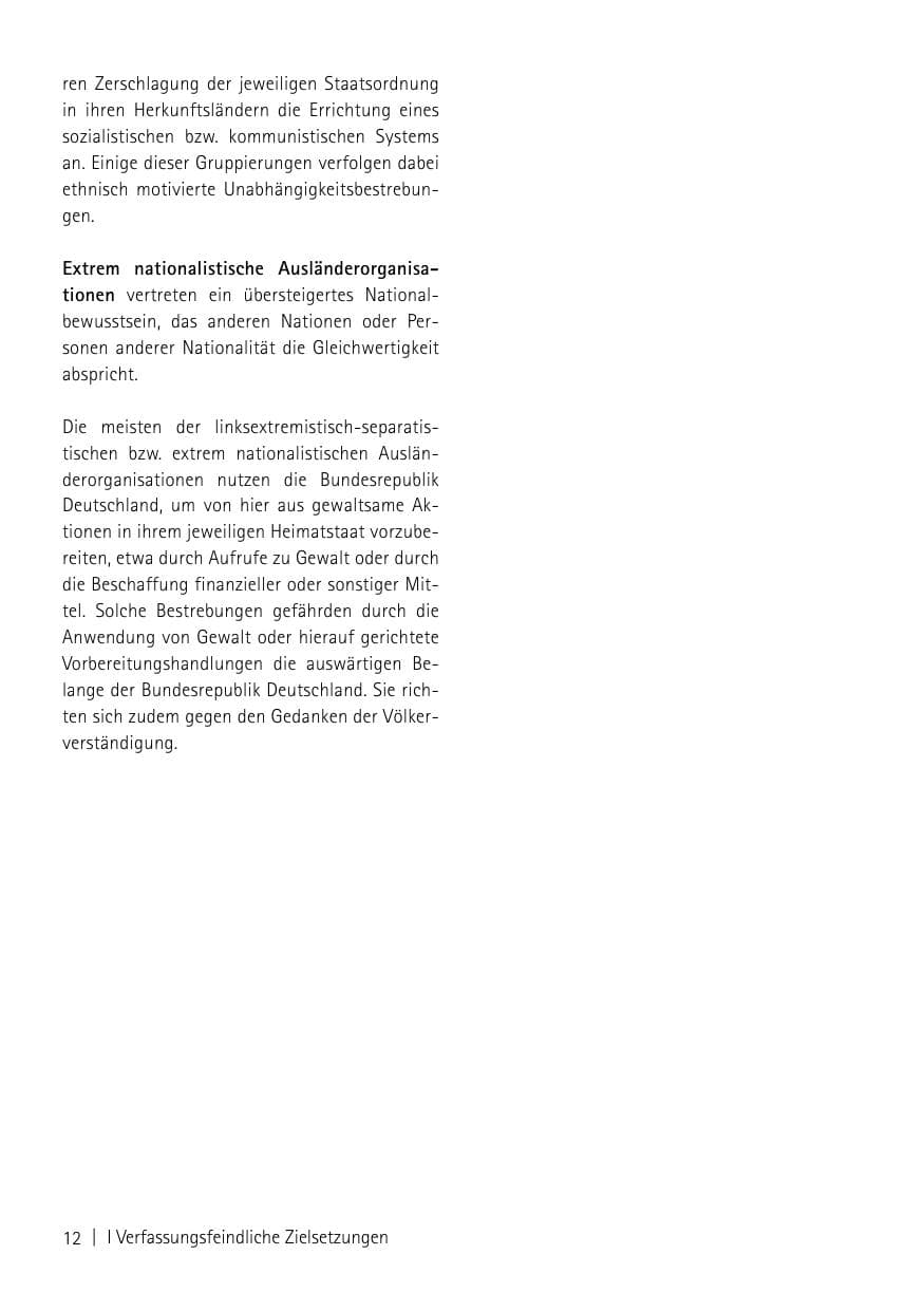 Seite 14 des Verfassungsschutzbericht 2013 Sachsen
